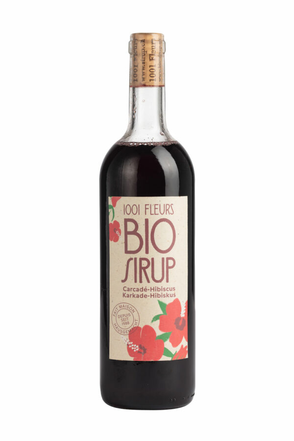Bio Sirup Hibiskus-Karkade | sirop de hibiscus carcadé bio 7.5dl