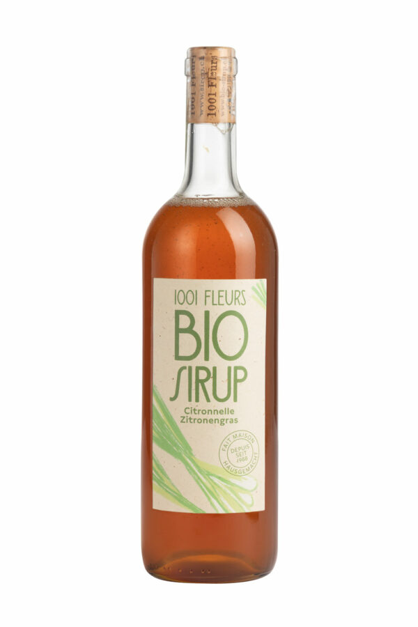 Bio Sirup Lemongrass | sirop de citronelle bio 7.5dl