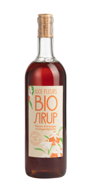 Bio Sirup Orangenblüten | sirop de fleurs d'oranger bio 7.5dl